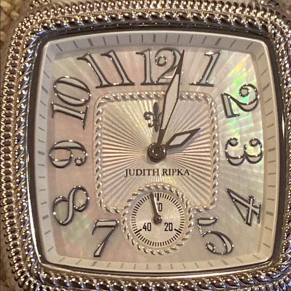 Judith Ripka Stainless Steel Watch - Picture 3 of 5